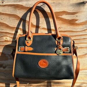 Dooney & Bourke Buckle Satchel Bag